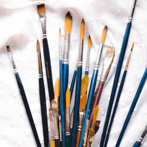 อุปกรณ์ศิลปะ พู่กัน