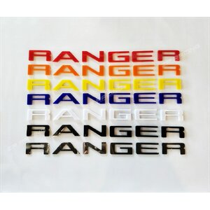 ตัวอักษรกระจังหน้าฟอร์ดเรนเจอร์ Ford Ranger 2015-2018