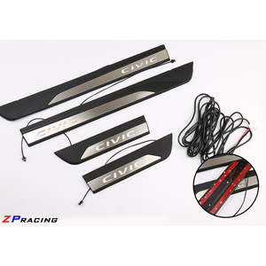 เพลทสเตนเลส LED ทรงศูนย์