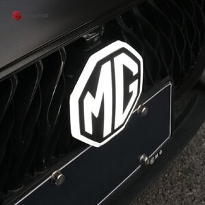 โลโก้กระจังหน้า MG5 มีไฟ LED