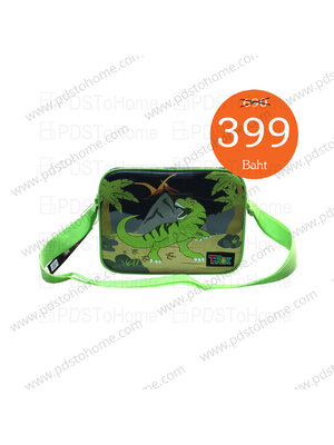 กระเป๋า สะพาย ข้าง กระเป๋า สะพาย ไหล่ คาด ลำตัว ลาย ทีเร็กซ์ ไดโนเสาร์