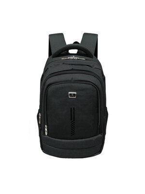 กระเป๋า เป้ สะพายหลัง USB ใส่โน้ตบุ๊ค Laptop Backpack บุกันกระแทกหนา ผ้าลายสวย กันน้ำ 18 นิ้ว