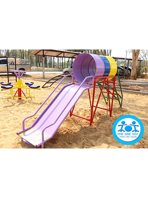 ถังลอดกระดานลื่นเดี่ยว