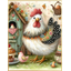 Cute hen zodiac (พิมพ์ลาย)