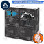 [CoolBlasterThai] ARCTIC BioniX P140 Black-White Pressure-optimised with PWM PST(size 140 mm.) PC Fan Case ประกัน 10 ปี
