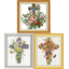 Flower cross (ไม่พิมพ์/พิมพ์ลาย)
