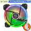 [CoolBlasterThai] GELID STELLA 12CM (120mm) High Performance 120mm Dual Ring A-RGB Fan Case ประกัน 3 ปี(FN-STELLA-01)