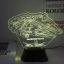 โคมไฟ LED 7 สี Millennium Falcon - Star Wars Lamp