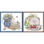 I love cross stitch (คู่)(ไม่พิมพ์/พิมพ์ลาย)