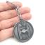 พวงกุญแจ โลหะ เหรียญ TIE Fighter สีเทา - Star Wars Keychain