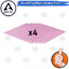 [CoolBlasterThai] Arctic Thermal Pad (Basic Pad) TP-1 (APT2012) Value Pack 4Pcs 100x100x1.0 mm./1.2 W/mK