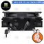 [CoolBlasterThai] Thermalright AXP90 X47 Black Low-Profile CPU Cooler with 4 Heatpipes ประกัน 6 ปี