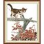 Playful autumn cat (ไม่พิมพ์/พิมพ์ลาย)