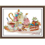 Afternoon tea (ไม่พิมพ์/พิมพ์ลาย)