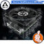[CoolBlasterThai] ARCTIC P8 Slim PWM PST BLACK (size 80 mm.) PC Fan Case ประกัน 6 ปี