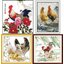 Chicken and family (ไม่พิมพ์/พิมพ์ลาย)