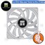 [CoolBlasterThai] Thermalright TL-C12015W-S A-RGB Slim Fan Case (size 120 mm.) ประกัน 3 ปี