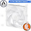 [CoolBlasterThai] ARCTIC P12 PRO A-RGB PWM PST White 0dB (size 120 mm.) X3 Value Pack PC Fan Case ประกัน 6 ปี