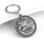 พวงกุญแจ โลหะ Millennium Falcon สีเทา - Star Wars Keychain