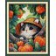 Kitten and fruit (ไม่พิมพ์/พิมพ์ลาย)