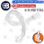 [CoolBlasterThai] 8-Pin (6+2) VGA 16 AWG SLEEVED EXTENSION CABLE WHITE