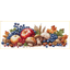 Fruit and mushroom (พิมพ์ลาย)