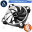 [CoolBlasterThai] ARCTIC BioniX F120 Black-White Gaming Fan with PWM PST (size 120 mm.) PC Fan Case ประกัน 10 ปี