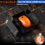 [CoolBlasterThai] KYSONA Mercury Ultra Orange Dual-8K PAW3950/41 ±3G/30000 DPI Gaming Mouse (1-Y Waranty)