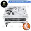 [CoolBlasterThai] Thermalright AXP90 X53 White Low-Profile CPU Cooler with 4 Heatpipes (AM5/LGA1851 Ready) ประกัน 6 ปี