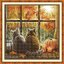 Autumn cats (ไม่พิมพ์/พิมพ์ลาย)