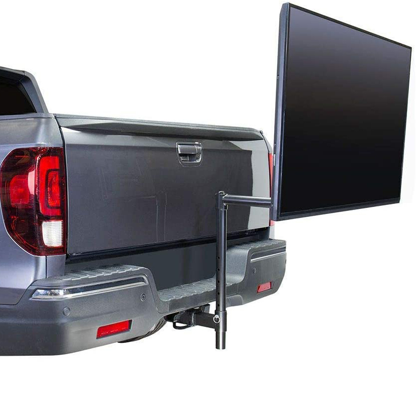 MI-380 TailGate TV Mount ขาแขวนทีวี ขาตั้งทีวี สำหรับติดตั้งกับตัวลากจูง(Trailer Hitch) ขนาด 2 นิ้ว, Max VESA 400x400 (mm.), Weight Capacity 25 Kg.