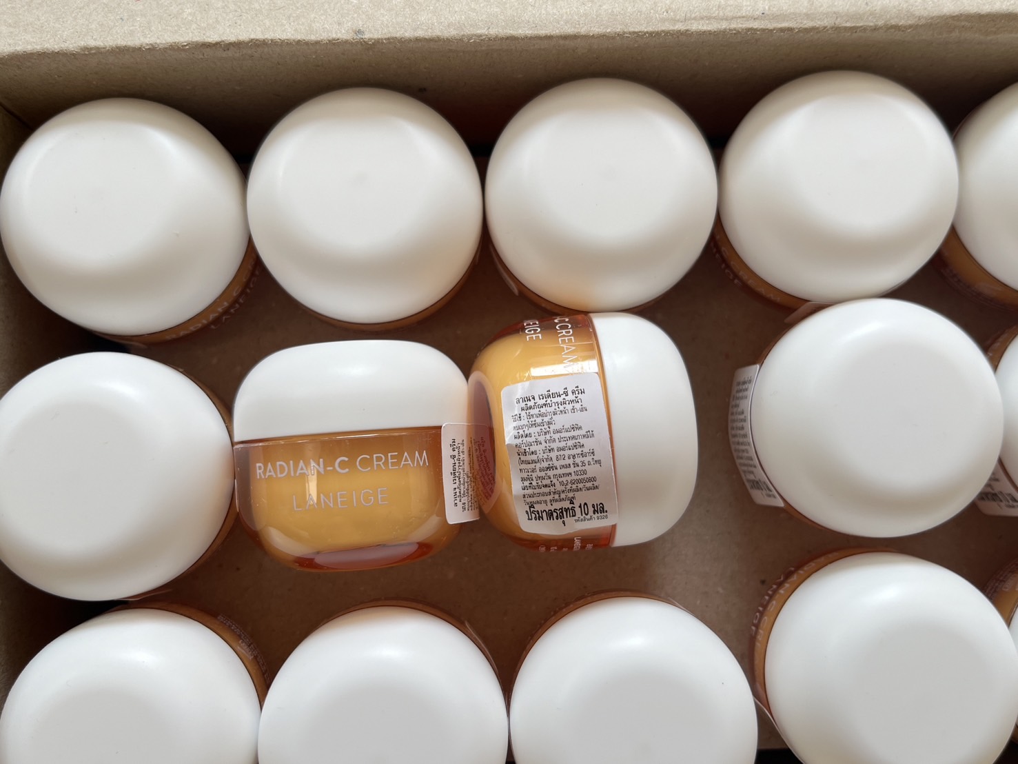 ขนาดทดลอง Laneige Radian-C Cream 10ml. ครีมลดเลือนจุดด่างดำ