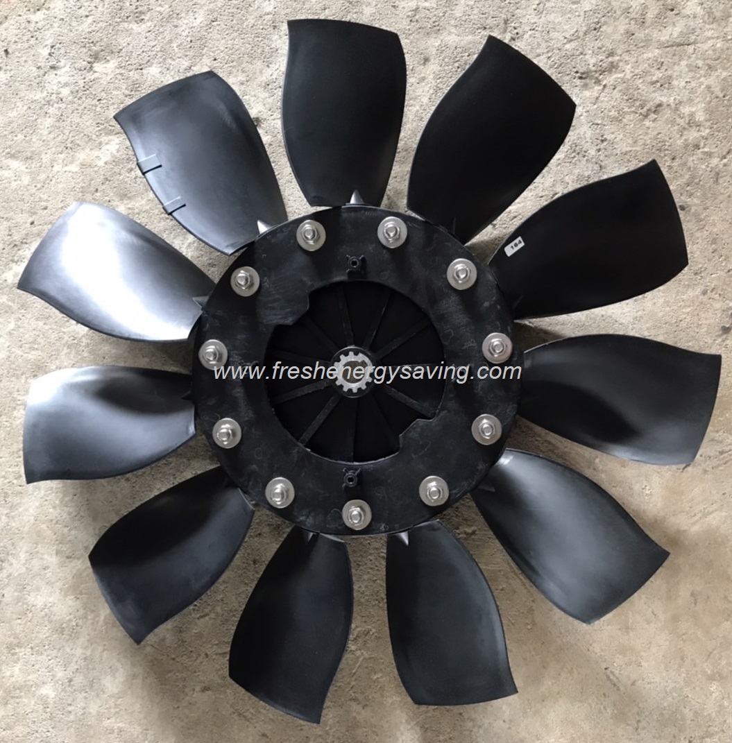 อะไหล่พัดลมไอเย็น, ใบพัด Evap 18,000cmh, อะไหล่พัดลมไอเย็น, ใบพัดลม 11 ใบ