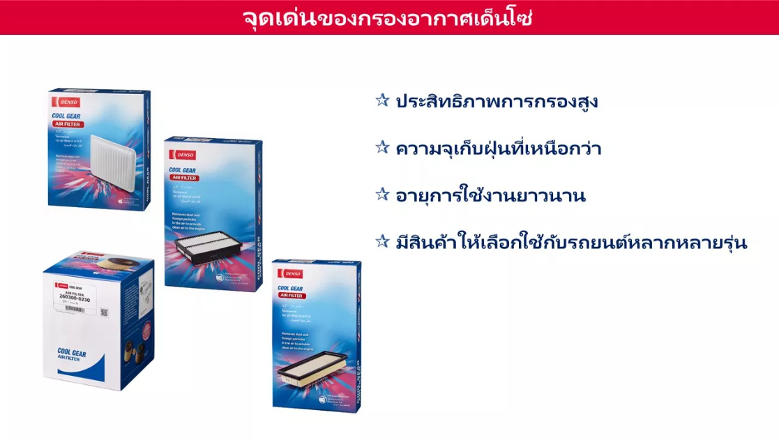 ไส้กรองอากาศ มิตซูบิชิ ไทรทัน 2006 - 2016 AFT0024 COOL GEAR 260300-0310 AIR FILTER MITSUBISHI TRITON PAJERO รหัส แท้ 1500A098 DENSO รถยนต์ เครื่องยนต์ 2.4/2.5/3.2 260300-03104W