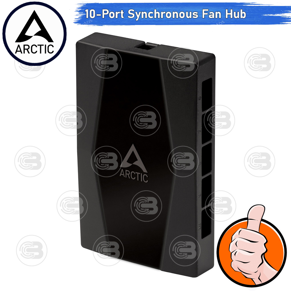 [CoolBlasterThai] Arctic Case Fan Hub 10 Port with SATA Power ประกัน 6 ปี