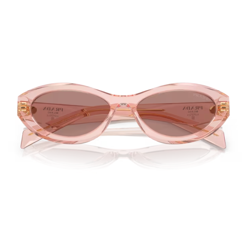 แว่นกันแดด Prada PR 26ZSF 19Q10D - Transparent peach