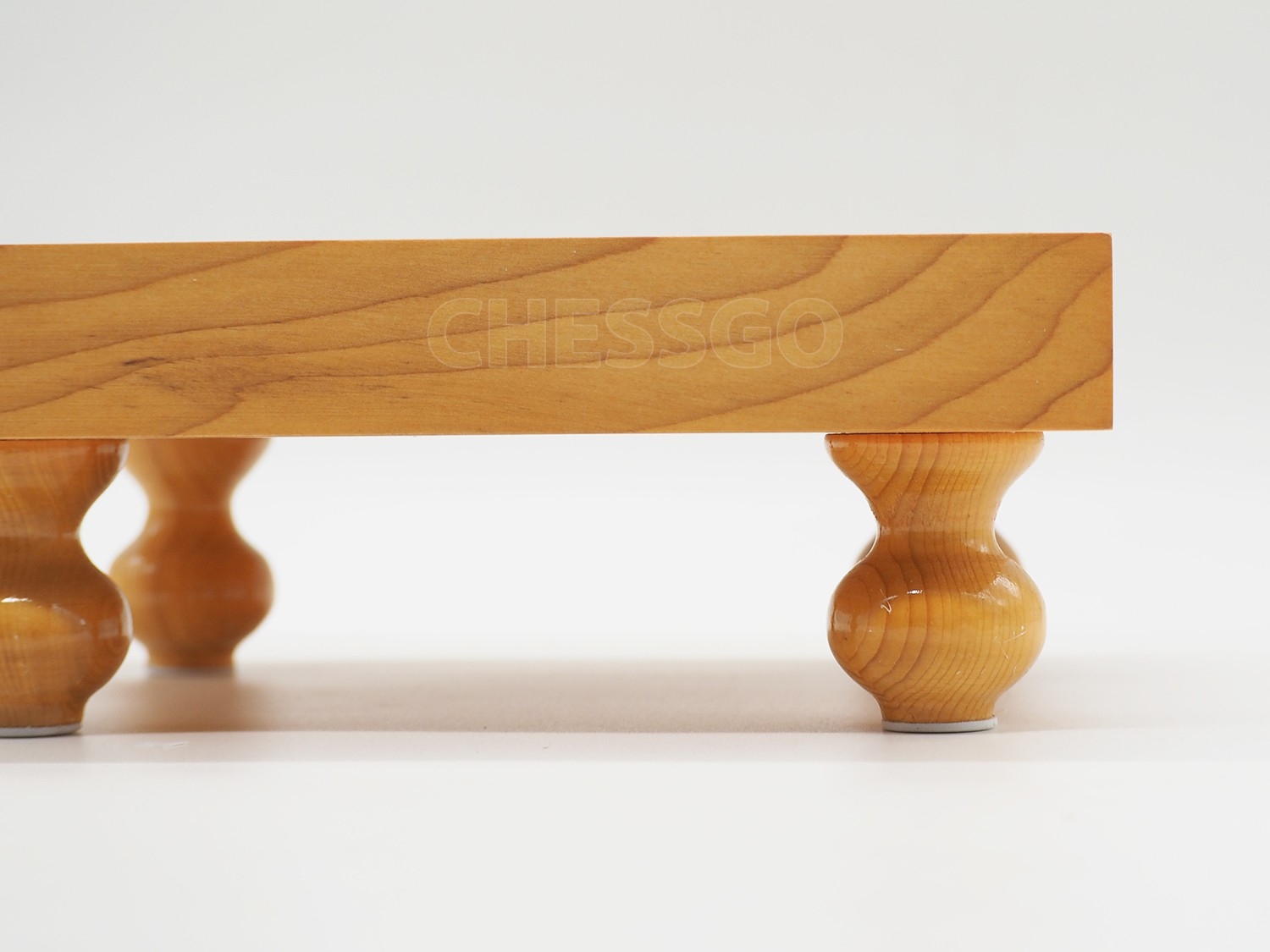 กระดานหมากล้อมไม้Torreya9เส้น(ขากลม)