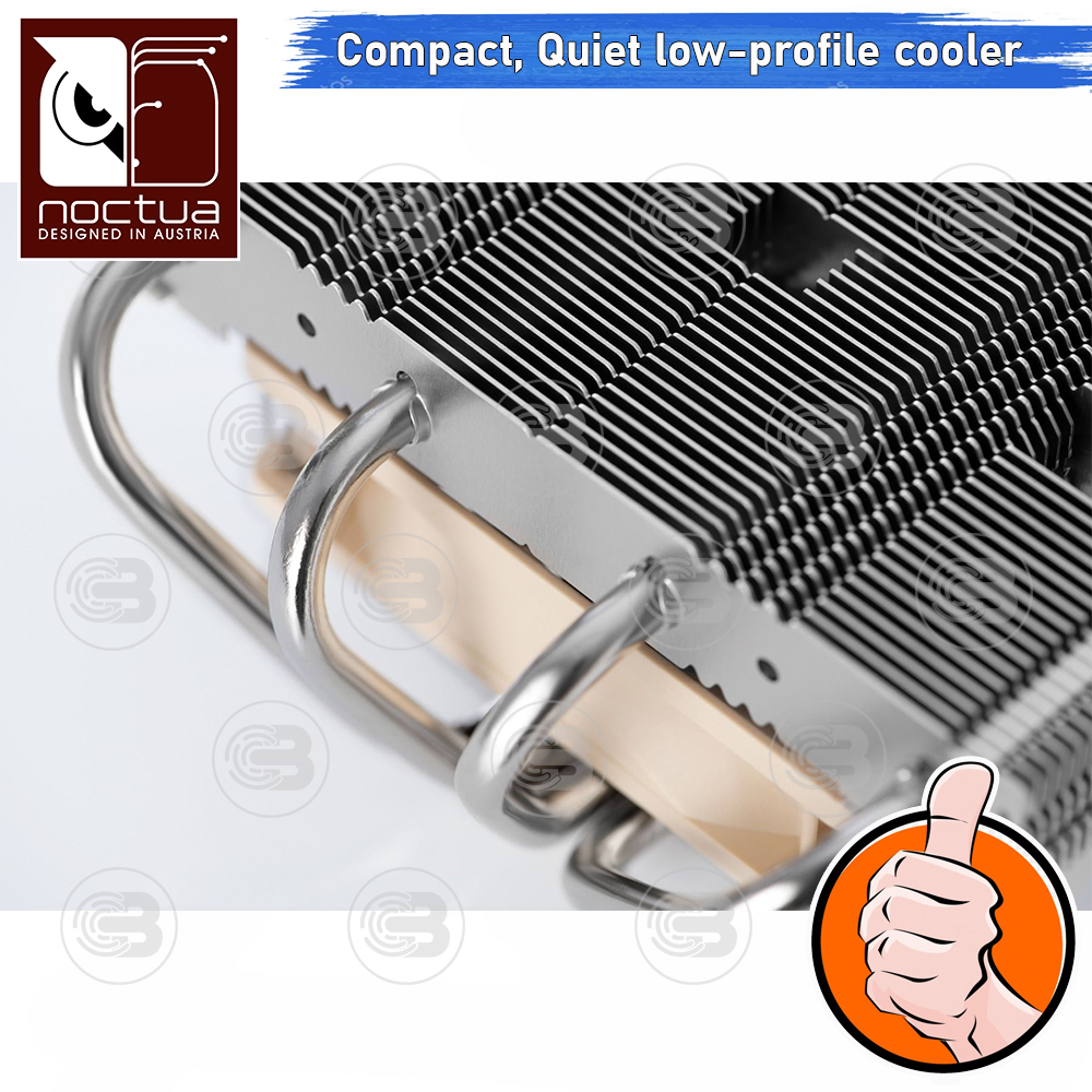 [CoolBlasterThai] Noctua NH-L12 Ghost S1 edition Quiet Low-porfile CPU Cooler (AM5/LGA1700 Ready) ประกัน 6 ปี