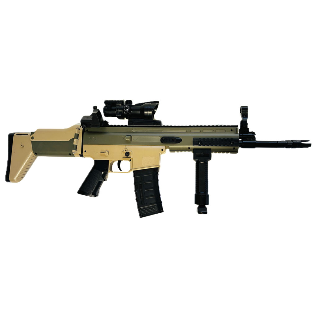 ปืนเจล ปืนเจลไฟฟ้า รุ่น SCAR (Semi Auto&Full Auto)