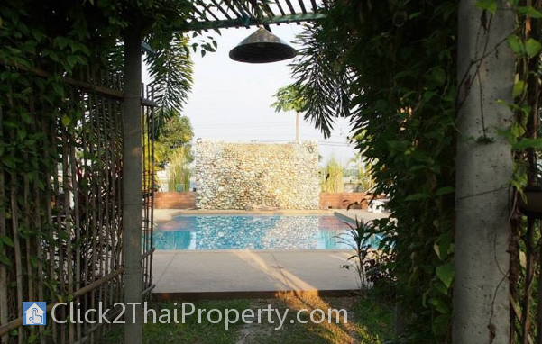 ขายแมนชั่น/โรงแรมหรือรีสอร์ทขนาดเล็ก ติดสนามบินเชียงใหม่, For Sale : Mansion/Small Hotel or Resort near Chiang Mai Airport