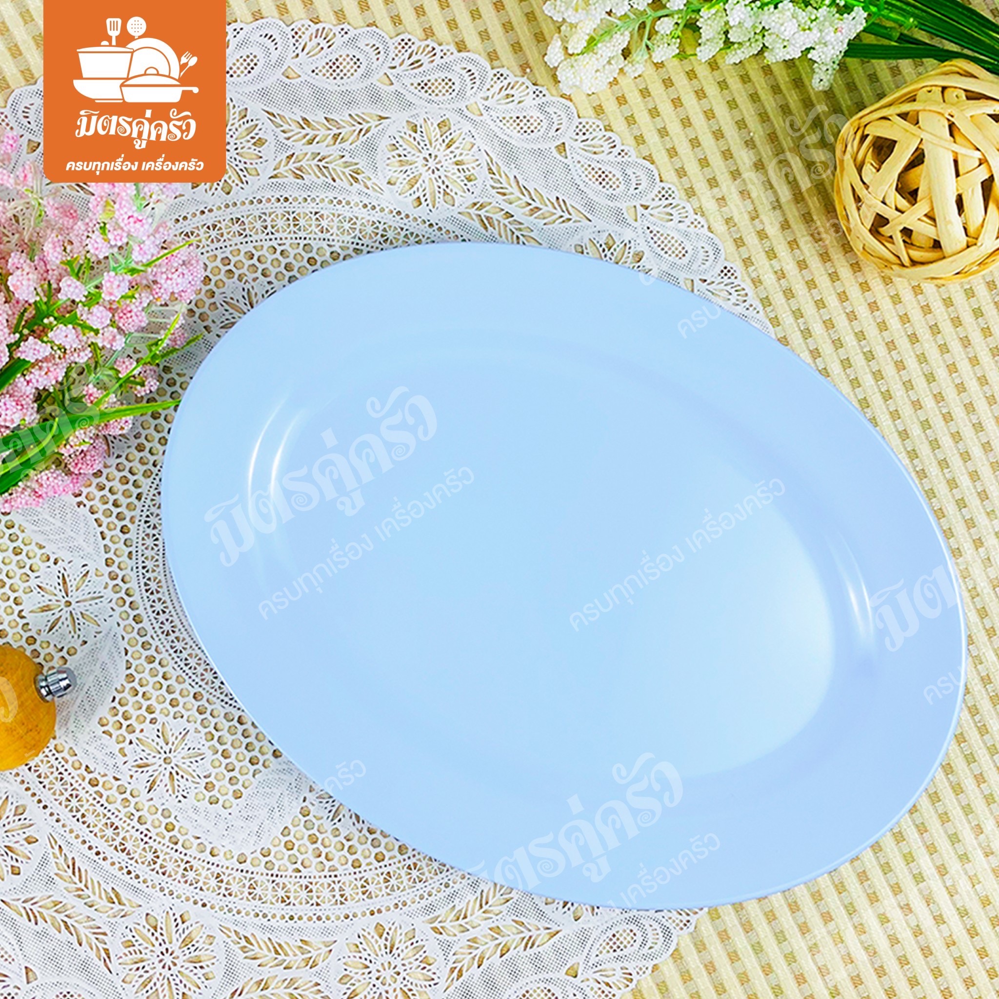 จานเปลทรงตื้น Unica P920-12 (ขนาด 12 นิ้ว)