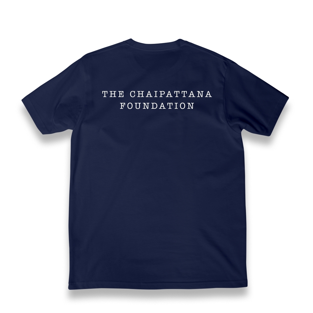 เสื้อยืด I Love ภัทรพัฒน์ จากลายพระหัตถ์ (Upcycling T-shirt) - สีกรม