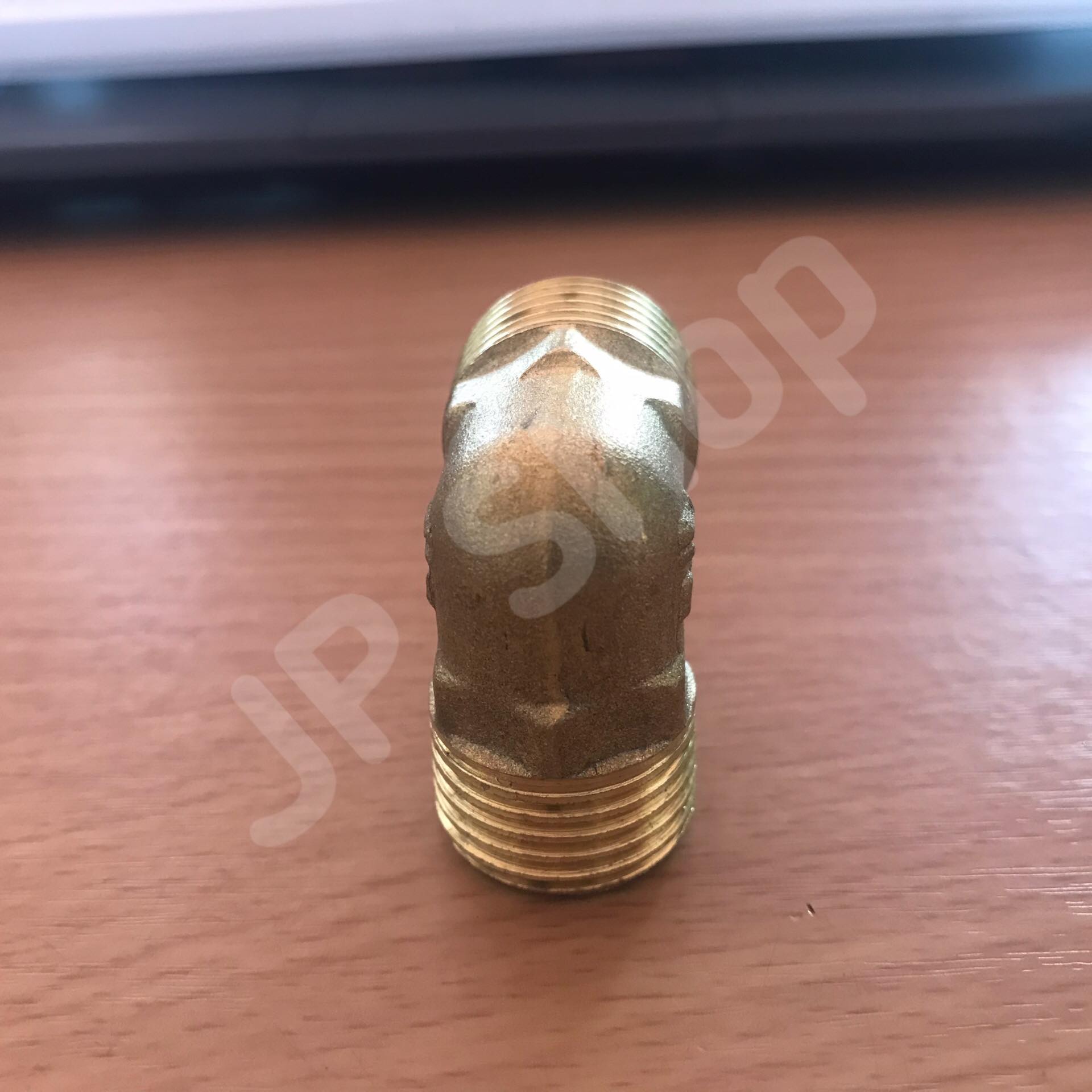 ข้องอทองเหลือง เกลียวนอก ขนาด 4 หุน ข้อต่อ ขนาด4หุน ทองเหลือง ข้องอ #2054