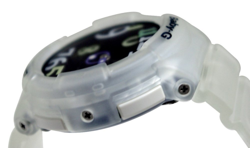 Casio Baby-G นาฬิกาผู้หญิง สายเรซิ่น Neon Illuminator BGA-131-7B4DR - White