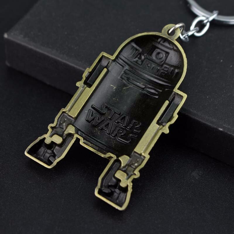 พวงกุญแจ โลหะ R2-D2 สีบรอนซ์ - Star Wars Keychain