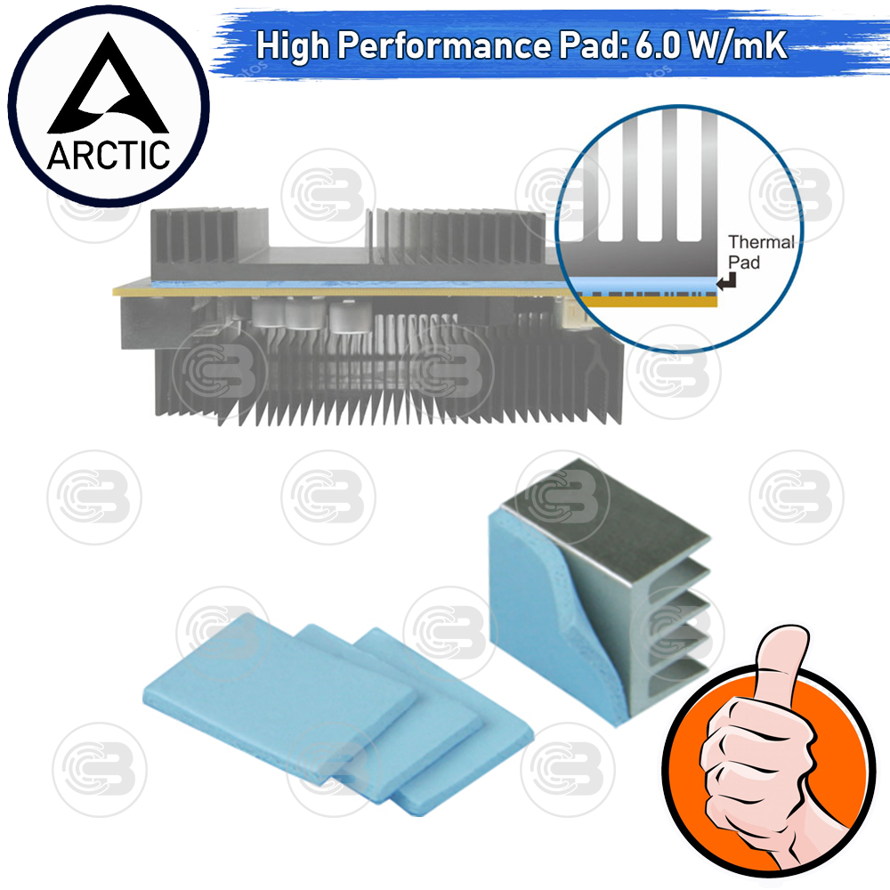 [CoolBlasterThai] Arctic Thermal Pad TP-2 (APT2560)145x145x1.5 mm./6.0 W/mK