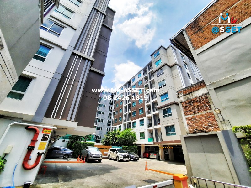 ขายคอนโด ใกล้รถไฟฟ้า ย่าน บางแค บางหว้า ภาษีเจริญ : เดอะวีว่า คอนโด เพชรเกษม 68 : 28.38 ตารางเมตร