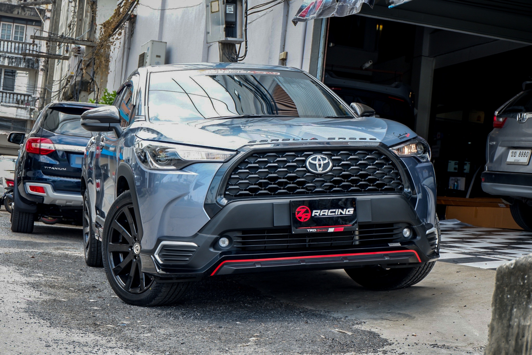 ชุดแต่ง ชุดสเกิร์ต Toyota Corolla Cross VICTOR