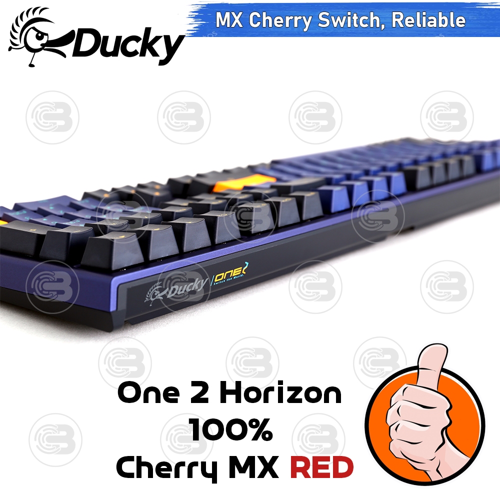 [CoolBlasterThai] Ducky One 2 Horizon RED Cherry MX Switch 100% TH/EN