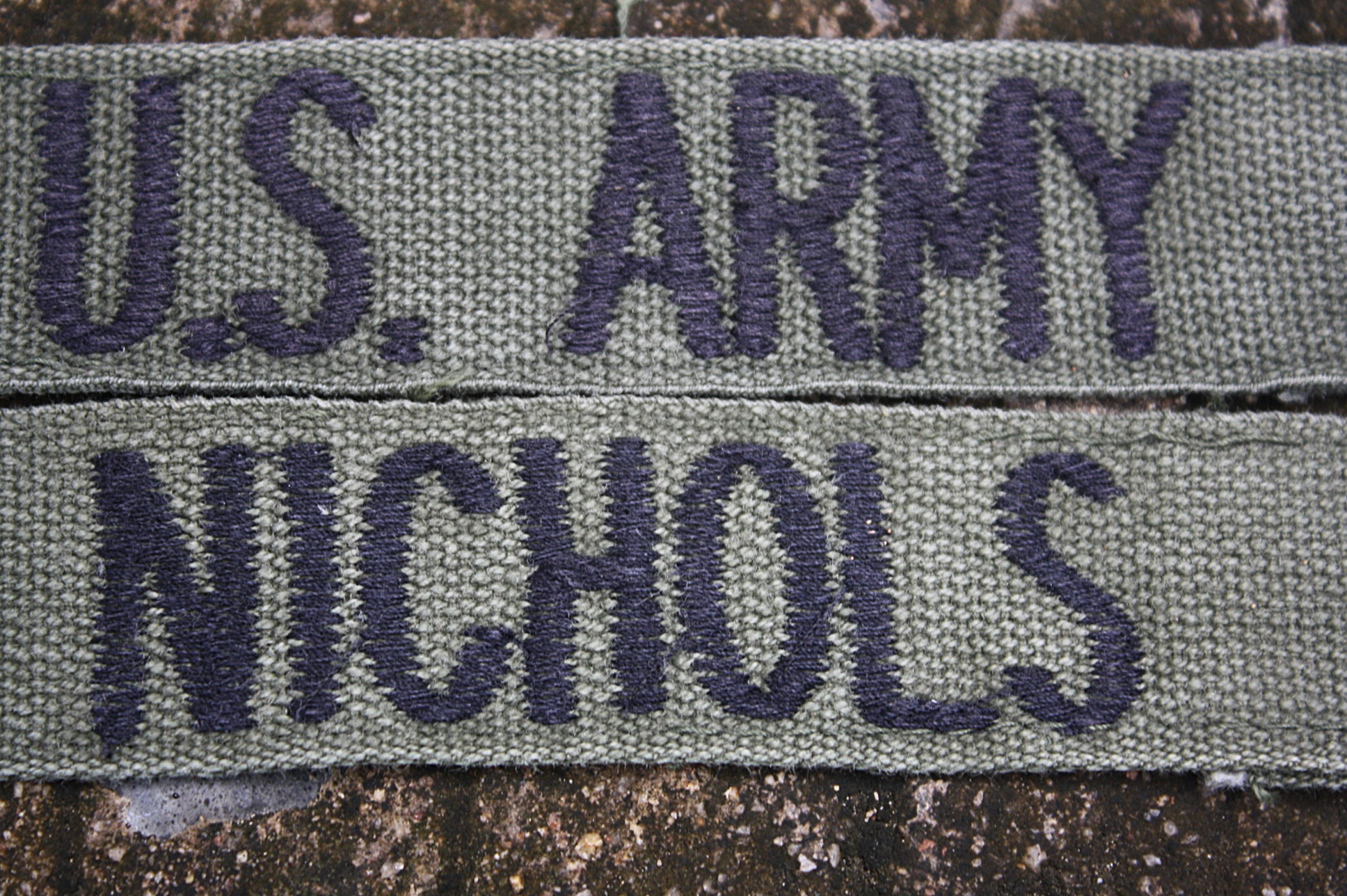 ขายแล้ว ป้าย US.ARMY